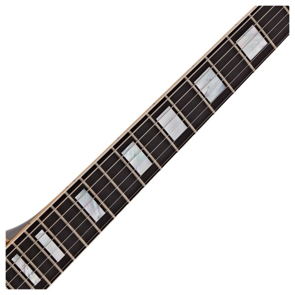 Gibson Custom 1954 Les Paul Custom Staple Pickup Reissue VOS, Ebony #46025 - neck