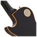 Gibson Custom 1954 Les Paul Custom Staple Pickup Reissue VOS, Ebony #46025 - neck joint
