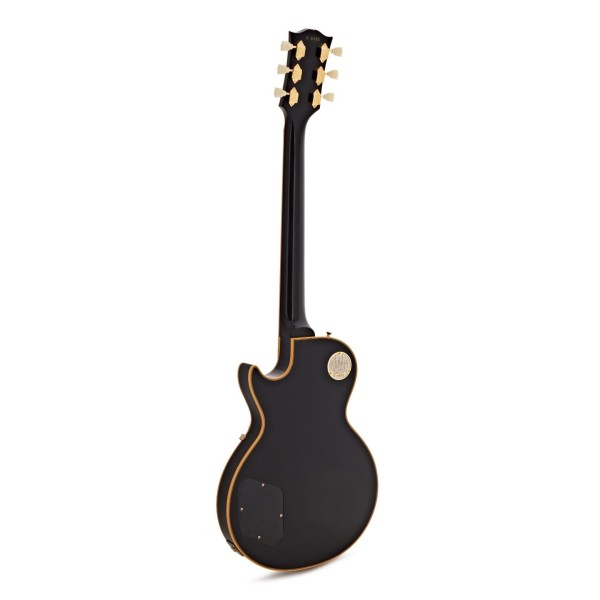 Gibson Custom 1954 Les Paul Custom Staple Pickup Reissue VOS, Ebony #46025 - back