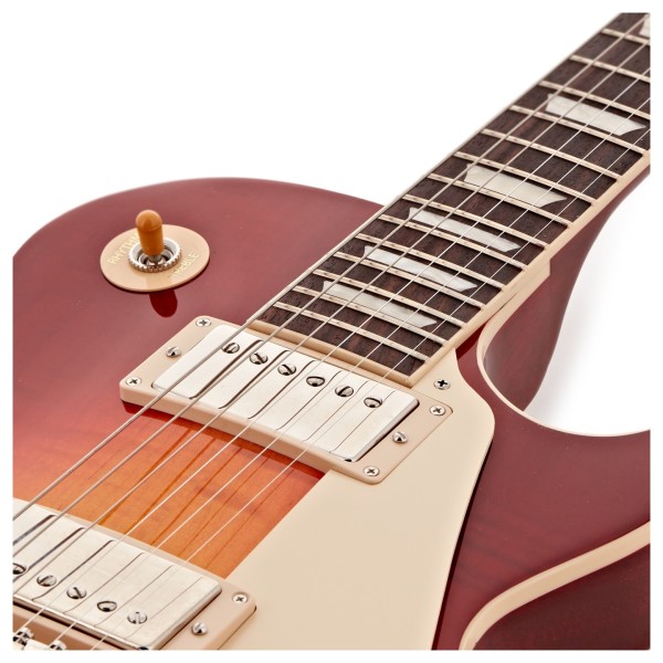 Gibson Les Paul Standard 50s Figured Top, Heritage Cherry Sunburst #201260208 - upper frets