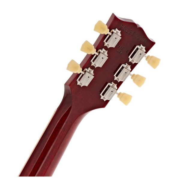 Gibson Les Paul Standard 50s Figured Top, Heritage Cherry Sunburst #201260208 - back of headstock