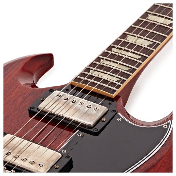 Gibson Custom 1964 SG Standard Reissue w/ Maestro Vibrola VOS, Cherry Red #505164 - upper frets