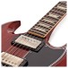 Gibson Custom 1964 SG Standard Reissue w/ Maestro Vibrola VOS, Cherry Red #505164 - upper frets