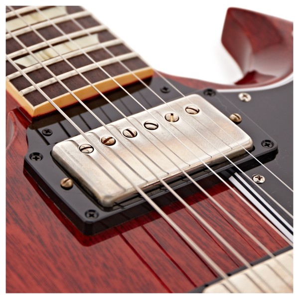 Gibson Custom 1964 SG Standard Reissue w/ Maestro Vibrola VOS, Cherry Red #505164 - neck pickup