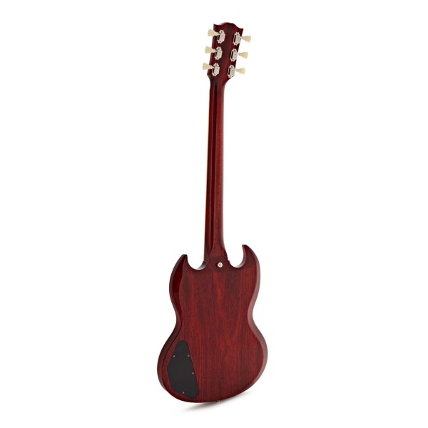 Gibson Custom 1964 SG Standard Reissue w/ Maestro Vibrola VOS, Cherry Red #505164 - back