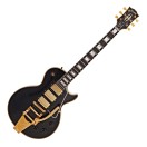 Gibson Custom 1957 Les Paul Custom Reissue 3-Pickup Bigsby Light Aged, Ebony #751224