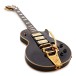 Gibson Custom 1957 Les Paul Custom Reissue 3-Pickup Bigsby Light Aged, Ebony #751224 - angled shot