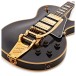 Gibson Custom 1957 Les Paul Custom Reissue 3-Pickup Bigsby Light Aged, Ebony #751224 - body
