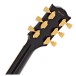 Gibson Custom 1957 Les Paul Custom Reissue 3-Pickup Bigsby Light Aged, Ebony #751224 - back of headstock