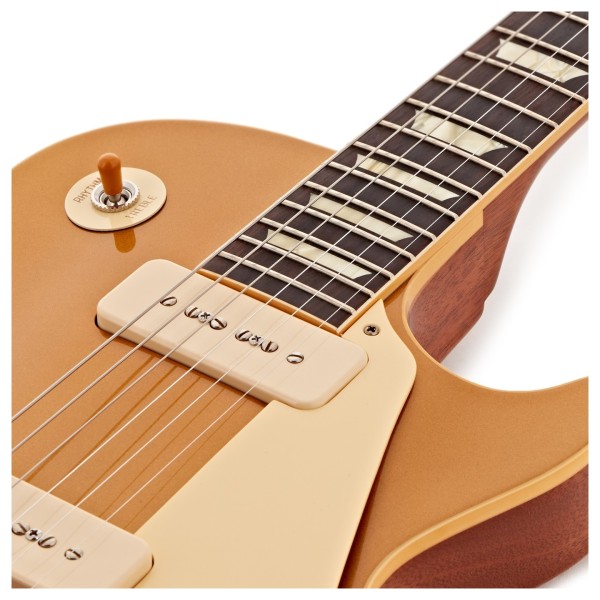 Gibson Custom 1954 Les Paul Reissue VOS, Double Gold #45444 - upper frets