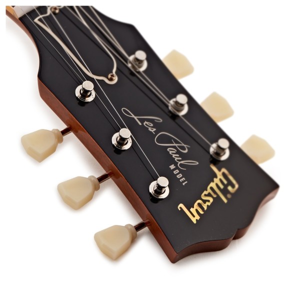Gibson Custom 1954 Les Paul Reissue VOS, Double Gold #45444 - headstock logo