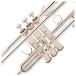 Bach Stradivarius 180S43 Trumpet, Silver 3