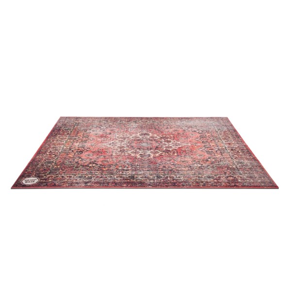 Drum N Base Sound Stage - Persian Worn Red, 150 x 130cm