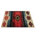 Drum N Base Earthing Drum Rug, Red 185 x 160cm