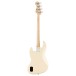 Squier Affinity Series Active Jazz Bass, Maple Fingerboard, Black Pickguard, Olympic White - Back