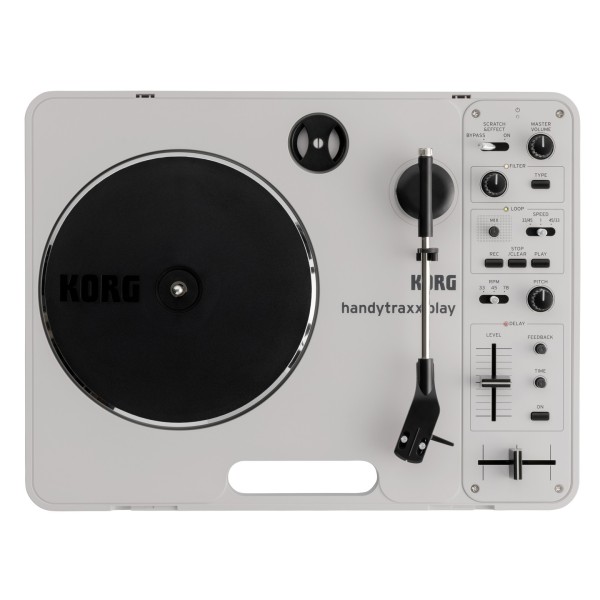 Korg handytraxx play Turntable - Top