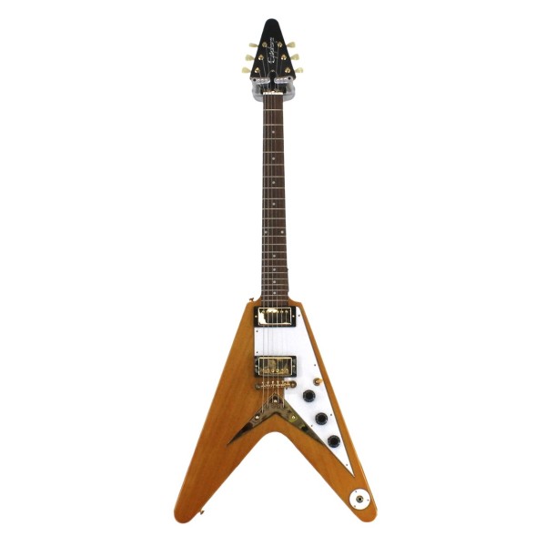 Epiphone 1958 Korina Flying V, Natural - Secondhand at Gear4music