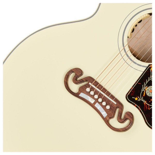 Gibson SJ-200 Standard, Classic White - bridge
