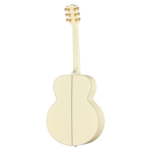 Gibson SJ-200 Standard, Classic White - back