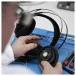 Meze 109 Pro Open Back Headphones, Walnut and Gold Lifestyle View 2