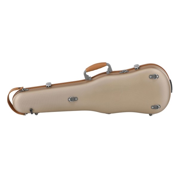 Gewa Pure Polycarbonate Shaped Violin Case, Gold 3