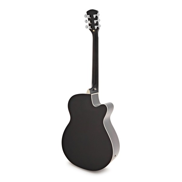 Single Cutaway Left Handed Electro Acoustic Guitar + 15W Amp Pack