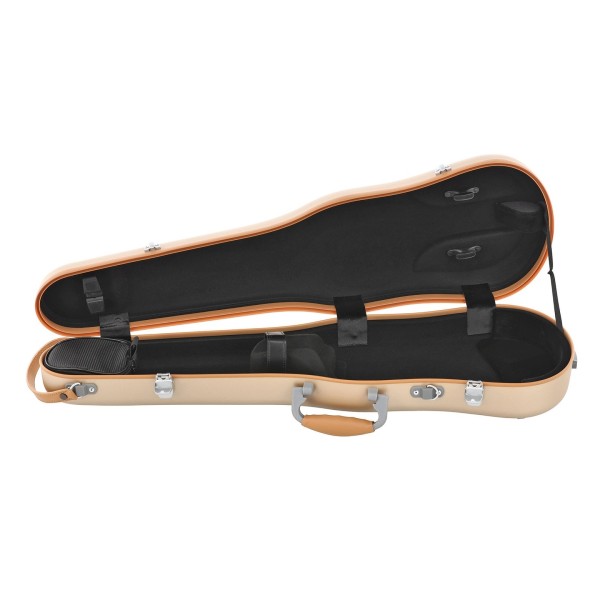 Gewa Pure Polycarbonate Shaped Violin Case, Gold 4