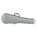 Gewa Pure Polycarbonate Shaped Violin Case, Silver