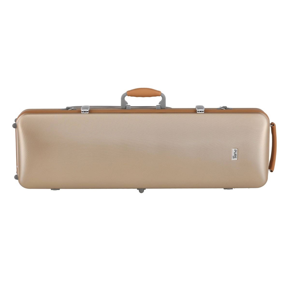 Gewa Pure Polycarbonate Oblong Violin Case Gold