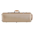 Gewa Pure Polycarbonate Oblong Violin Case, Gold