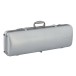 Gewa Pure Polycarbonate Oblong Violin Case, Silver 3