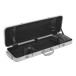 Gewa Pure Polycarbonate Oblong Violin Case, Silver 6