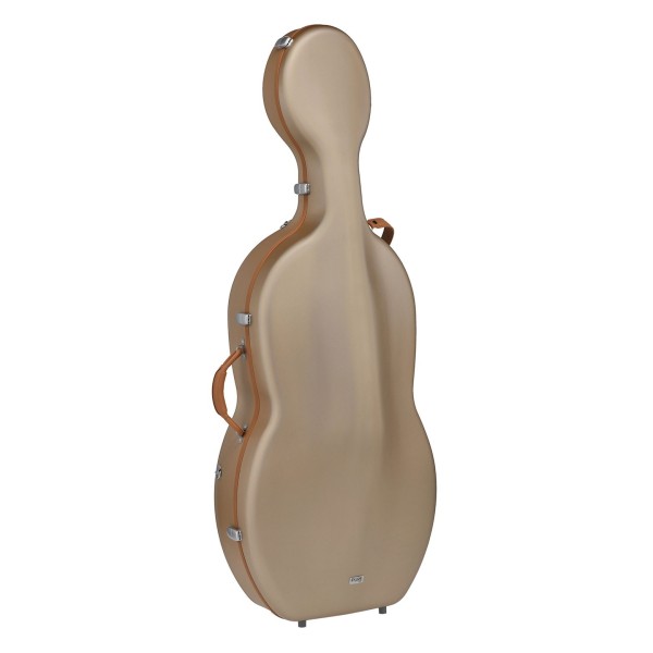 Gewa Pure Polycarbonate Cello Case, Gold 2
