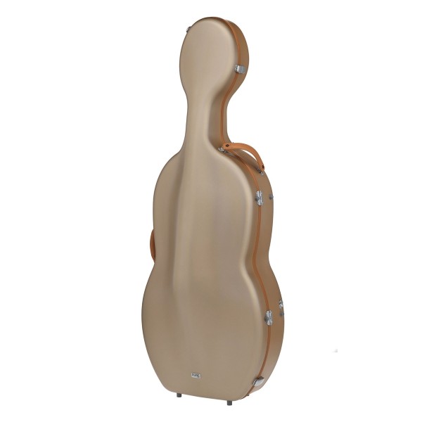 Gewa Pure Polycarbonate Cello Case, Gold 3