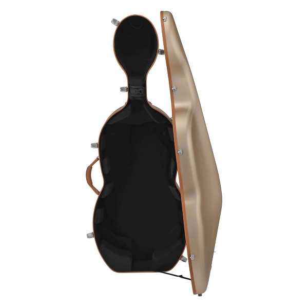 Gewa Pure Polycarbonate Cello Case, Gold 6