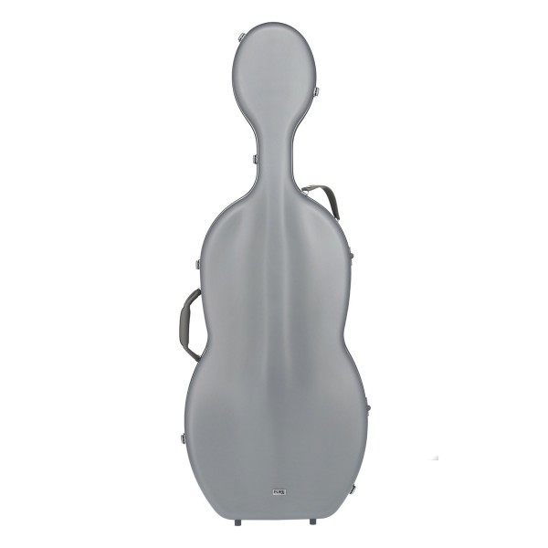 Gewa Pure Polycarbonate Cello Case, Silver 1