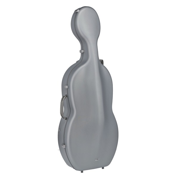 Gewa Pure Polycarbonate Cello Case, Silver 2