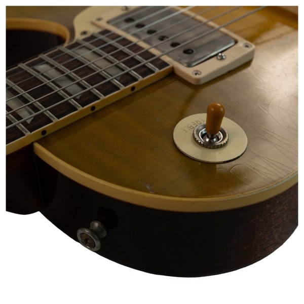 Gibson Custom 1959 Les Paul Standard Reissue Heavy Aged, Green Lemon Fade #942454 - pickup selector