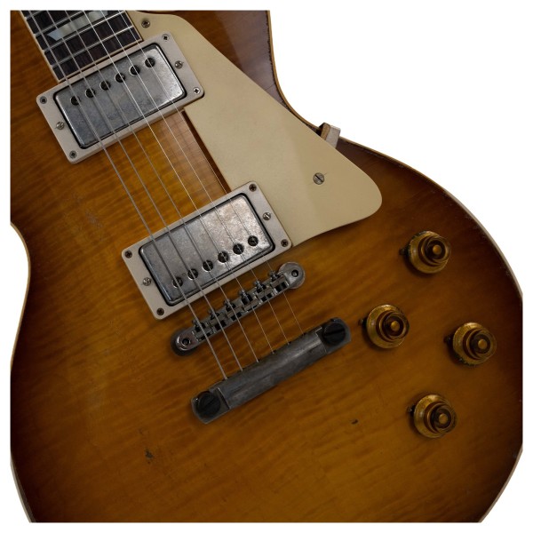 Gibson Custom 1959 Les Paul Standard Reissue Heavy Aged, Golden Poppy Burst #95148 - pickups