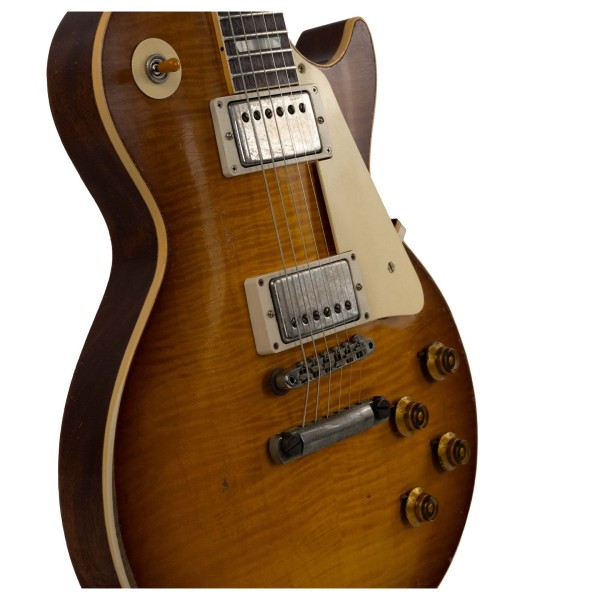 Gibson Custom 1959 Les Paul Standard Reissue Heavy Aged, Golden Poppy Burst #95148 - body