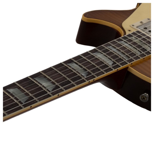 Gibson Custom 1959 Les Paul Standard Reissue Heavy Aged, Golden Poppy Burst #95148 - fretboard