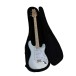 PRS John Mayer Silver Sky MN, Frost #0412887 - guitar in gig bag