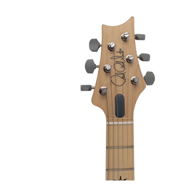 PRS John Mayer Silver Sky MN, Faded Black Tee Satin #0388565 - headstock