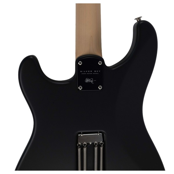 PRS John Mayer Silver Sky MN, Faded Black Tee Satin #0388565 - neck joint