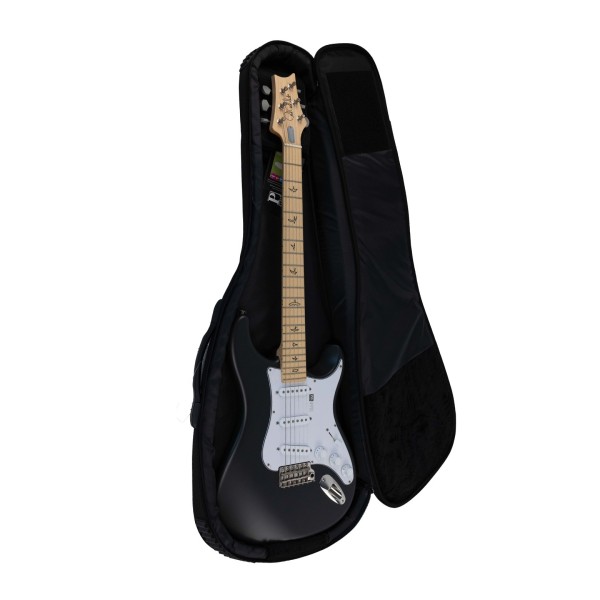 PRS John Mayer Silver Sky MN, Faded Black Tee Satin #0388565 - guitar in gig bag