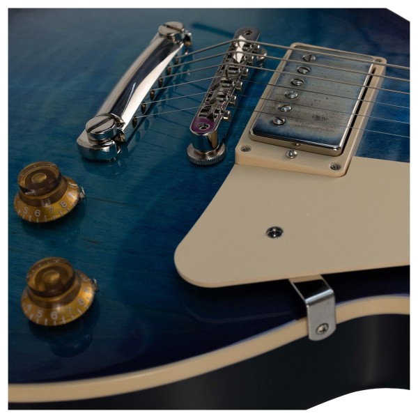 Gibson Les Paul Standard 60s Figured Top, Blueberry Burst #232250021 - scratchplate