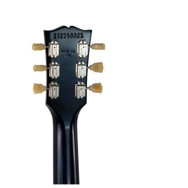 Gibson Les Paul Standard 60s Figured Top, Blueberry Burst #232250021 - back of headstock
