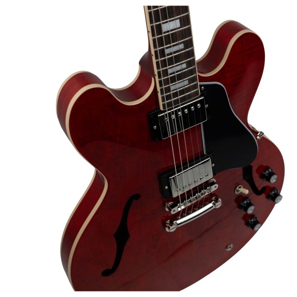 Gibson ES-335 Figured, Sixties Cherry #230950046 - upper bout