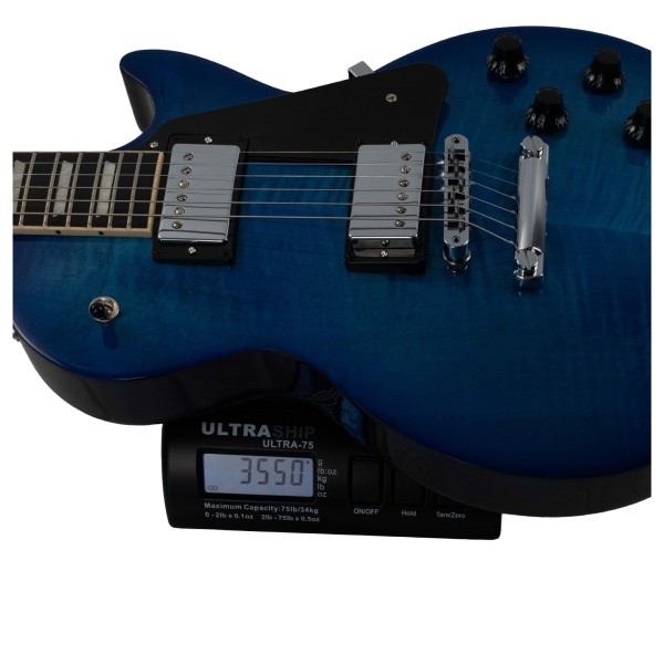 Gibson Les Paul Studio Session, Cobalt Burst #217550128 - weight shot