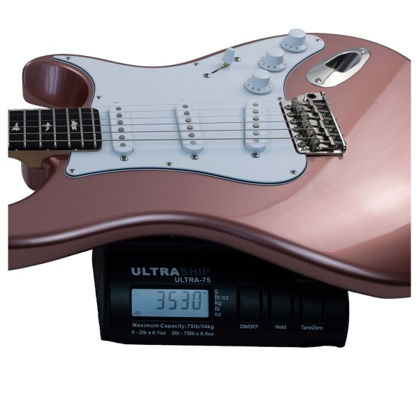 PRS John Mayer Silver Sky RW, Midnight Rose #0412512 - weight shot